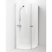 Душевой уголок IDO Showerama 8-4 4984032808 80x80 см полукруглый стекло прозрачное