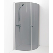 Душевой уголок IDO Showerama 8-4 4984033808 80x80 см полукруглый стекло тонированное