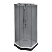 Душевая кабина IDO Showerama 8-5 80x90 см тонированное стекло белый профиль