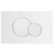 Кнопка смыва IFO Eclipse RP051012000 24х15 см белая