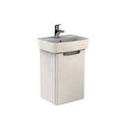 Тумба для раковины IFO Fargen 50 см, правый, белый глянец, 40x32.5x59.1 см