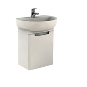 Тумба для раковины IFO Fargen 60 см, правый, белый глянец, 50x38.5x59.1 см