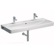 Раковина IFO Grandy 120 см два отверстия под смесители
