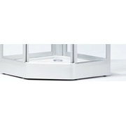 Стальной поддон IFO Solid SKP N 99, пентагональный 90x90 см серый
