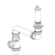 Слив для раковины Jacob Delafon E6050-CP E1981 хром