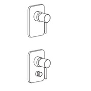 Декоративная панель для смесителя Jacob Delafon E8A594-CP CUFF