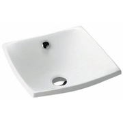Раковина Jacob Delafon Escale E1325-00 41х41 см, с переливом и заглушкой хром