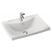 Раковина Jacob Delafon Escale E1289-00 60х44.5 см, с переливом и заглушкой хром