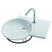 Раковина Jacob Delafon Formilia E4501-00 Spherik 60х46 см, с правым крылом