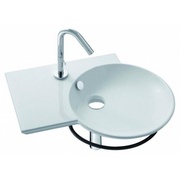 Раковина Jacob Delafon Formilia E4500-00 Spherik 60х46 см, с левым крылом