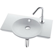 Раковина Jacob Delafon Formilia E4506-00 Spherik 60х41 см, со столешницей, с отверстием для смесителя справа