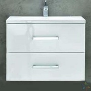 Тумба с раковиной Oasis Bon Ton M085VL+L0851V 85x50 белый