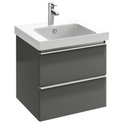 Тумба для раковины Jacob Delafon Odeon up EB878-N18 белый блестящий 2 ящика