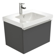 Тумба для раковины Jacob Delafon Odeon up EB860-N14 67x48.5 см серый антрацит