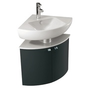 Тумба для раковины Jacob Delafon Odeon up EB864-442 68x48 см антрацит