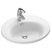 Раковина Jacob Delafon Ove E1524-00 57x48 см встраиваемая сверху