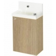 Тумба для раковины Jacob Delafon Pop laminar 40x24x59.1 см смешанное дерево левая