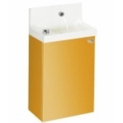 Тумба для раковины Jacob Delafon Pop laminar 40x24x59.1 см оранжевый левая