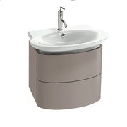 Тумба для раковины Jacob Delafon Presquile 50x41x45.2 см 2 ящика серый титан