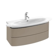 Тумба для раковины Jacob Delafon Presquile 109x45x45.2 см 2 ящика серый титан