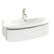Тумба для раковины Jacob Delafon Presquile EB1100-G1C 83x45x24.1 см 1 ящик белый