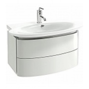 Тумба для раковины Jacob Delafon Presquile EB1104-HU 83x45x45.2 см 2 ящика белый бриллиант