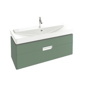 Тумба для раковины Jacob Delafon Reve 120 (117.3x43.5x44.5) см 2 ящика оливковый