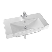 Раковина столешница Jacob Delafon Reve E4803-00 80 белый полувстраеваемая