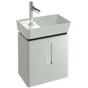 Тумба для раковины Jacob Delafon Reve EB1138-G1C белый блестящий 2 дверцы
