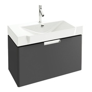 Тумба для раковины Jacob Delafon Reve 100 (97.3x43.5x44.5) см серый антрацит