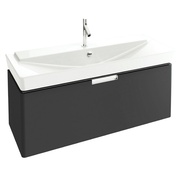 Тумба для раковины Jacob Delafon Reve 120 (117.3x43.5x44.5) см серый антрацит