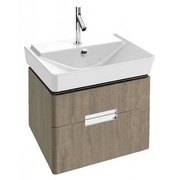Тумба для раковины Jacob Delafon Reve 60 (57.3x43.5x44.5) см 2 ящика дымчатый