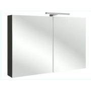 Шкаф-зеркало Jacob Delafon Reve EB797RU-E12 / Formilia 100x14.3x65 см дымчатый