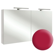 Зеркало-шкаф Jacob Delafon Reve / Formilia 120x14.3x65 см малиновый