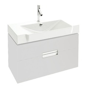 Тумба для раковины Jacob Delafon Reve 80 (38x79x44.5) см 2 ящика белый бриллиагт