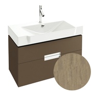 Тумба для раковины Jacob Delafon Reve 80 (38x79x44.5) см 2 ящика дымчатый