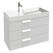 Тумба Jacob Delafon Rythmik EB1310-G1C 99.5x45x63.4 см, 3 ящика белый