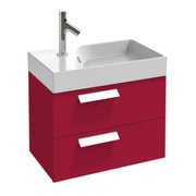 Тумба для раковины Jacob Delafon Rythmik 60x36 см малиновый