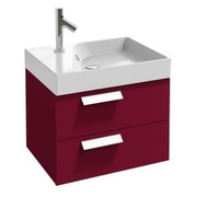 Тумба для раковины Jacob Delafon Rythmik 60x45 см малиновый