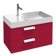 Тумба для раковины Jacob Delafon Rythmik 80x46 см малиновый