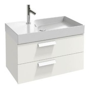 Тумба для раковины Jacob Delafon Rythmik 80x46 см белый бриллиант