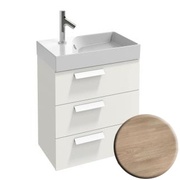 Тумба для раковины Jacob Delafon Rythmik 60x45 см 3 ящика квебекский дуб