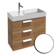 Тумба для раковины Jacob Delafon Rythmik 80x36 см 3 ящика белый