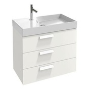 Тумба для раковины Jacob Delafon Rythmik 80x45 см белый бриллиант
