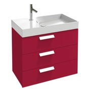 Тумба для раковины Jacob Delafon Rythmik 80x45 см малиновый