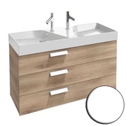 Тумба для раковины Jacob Delafon Rythmik 120x45 см 3 ящика белый