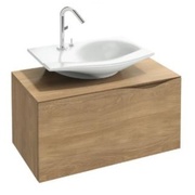 Тумба для раковины Jacob Delafon Stillness 81.1x45x40 см 2 ящика натуральный дуб