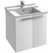 Тумба для раковины Jacob Delafon Struktura EB1280-N18 57x47 см 2 дверцы белый