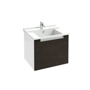 Тумба для раковины Jacob Delafon Struktura EB1204-NR 60 см 1 ящик темный дуб
