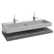 Столешница Jacob Delafon Terrace 120x49 см без отверстия светло-серый